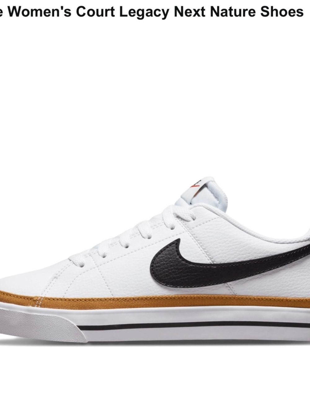 Nike court legacy next nature shoe